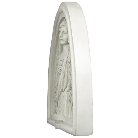 Saint Michael the Prince of Light Lunette Wall Sculpture