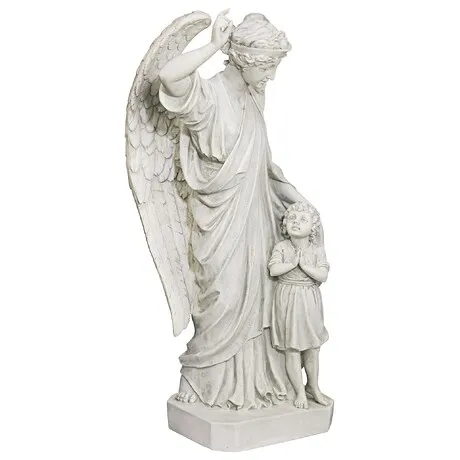 Guardian Angel Child's Prayer Garden Statue
