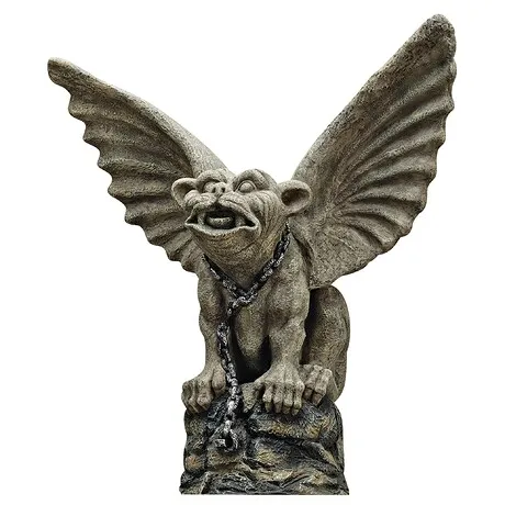 Chained Cathedral Gargoyle Statue