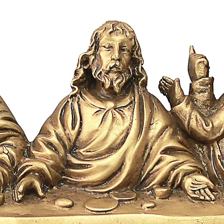 The Last Supper Detailed Version, Leonardo Da Vinci Wall Sculpture