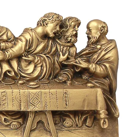 The Last Supper Detailed Version, Leonardo Da Vinci Wall Sculpture