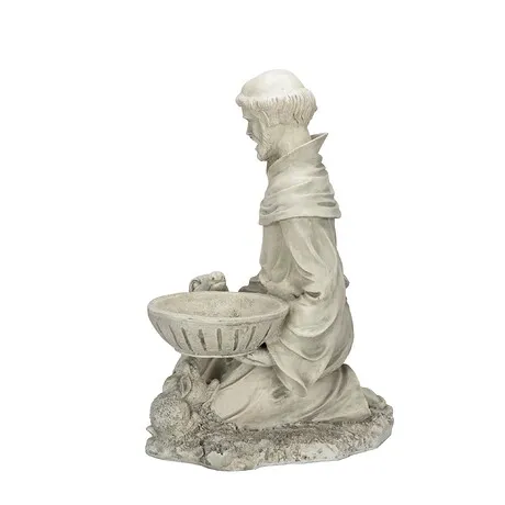 Saint Francis Feeds the Animals Garden Statue