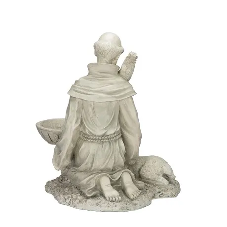 Saint Francis Feeds the Animals Garden Statue