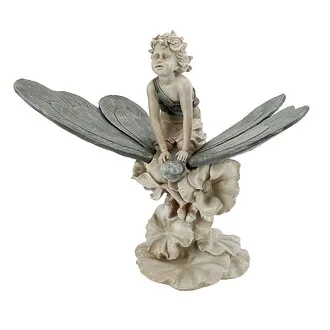 A Fairy's Wondrous Butterfly Ride Statue