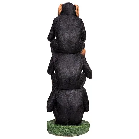 Hear No Evil, See No Evil, Speak No Evil Monkeys Grand-Scale Statue