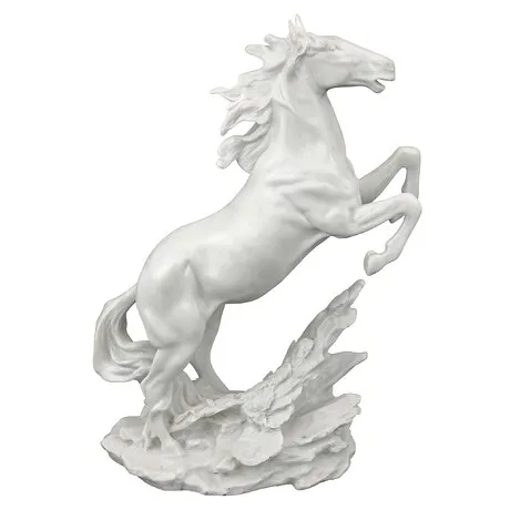 Untamed Beauty Bonded Marble Horse Statue