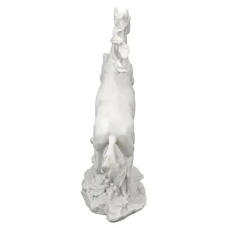 Untamed Beauty Bonded Marble Horse Statue