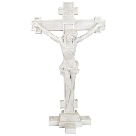 Crucifix: Body of Christ Bonded Marble Resin Statue