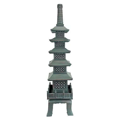 The Nara Temple Asian Garden Pagoda Statue: Large
