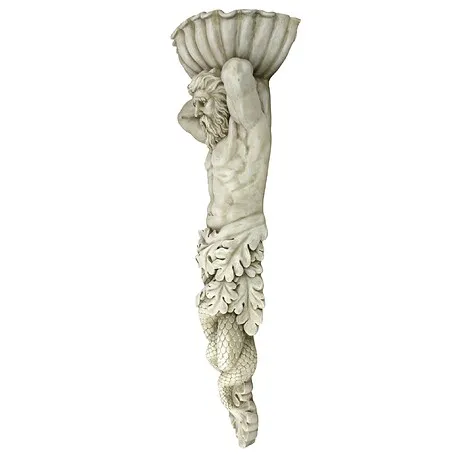 Atlantes, God of the Sea Wall Sculpture: Each