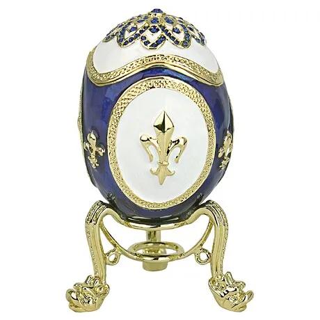 Peterhof Palace Romanov-Style Collectible Enameled Eggs: Darya