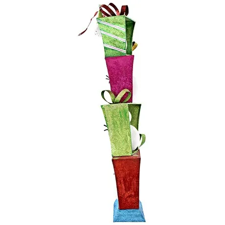 Stack of Christmas Snowmen Holiday Fun Bunch Metal Statue