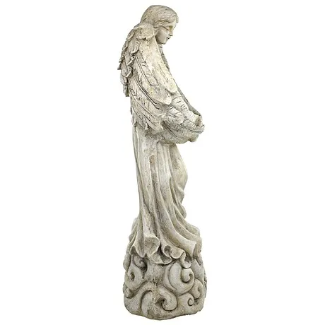 Surrounded by the Wings of Love Angel Statue