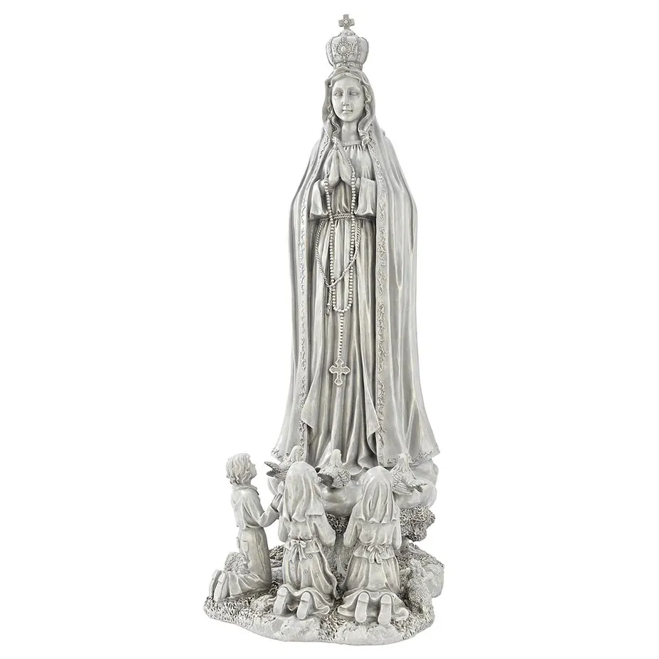 Our Lady of Fatima Religious Statue: Large
