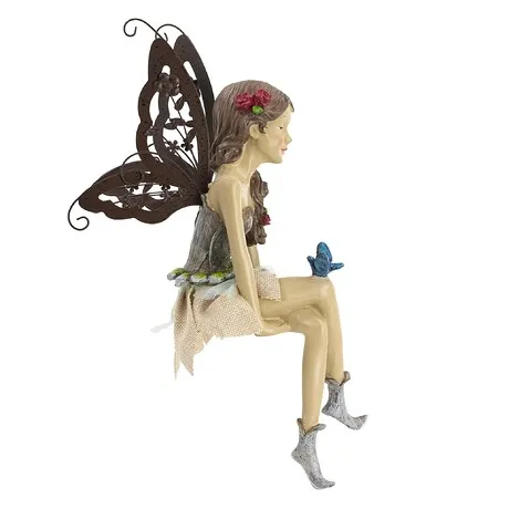 Fannie the Fairy Sitting Statue: Each