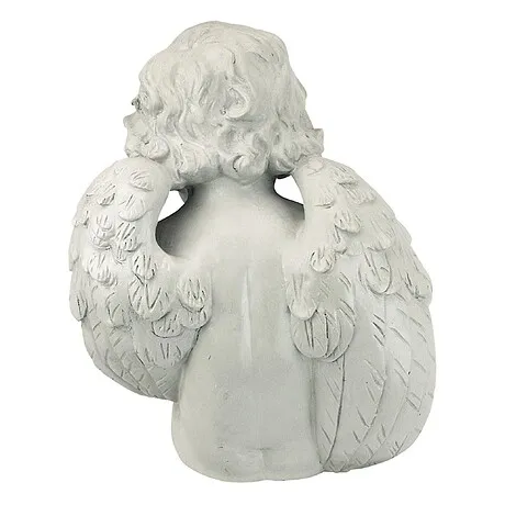 Angel of Meditation Sitting Cherub Statue