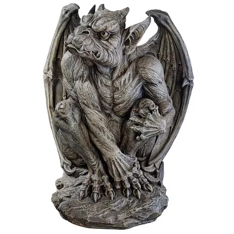 Silas the Gothic Gargoyle Sentry Statue: Large