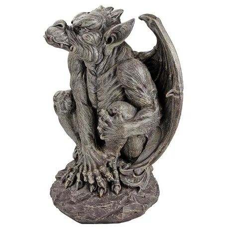 Silas the Gothic Gargoyle Sentry Statue: Large