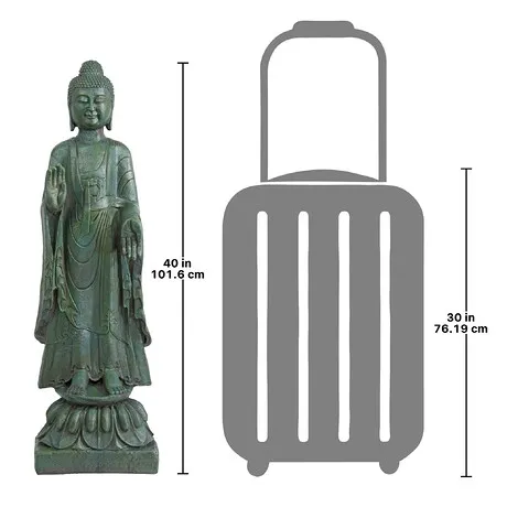 The Enlightened Buddha Garden Statue