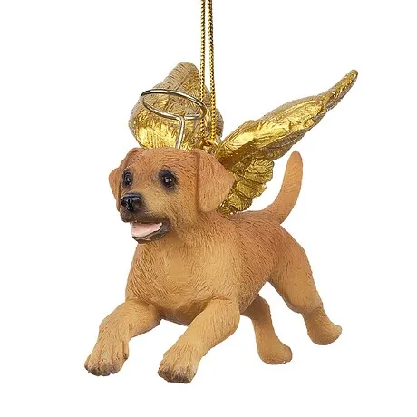 Honor Your Pet: Golden Retriever Holiday Dog Angel Ornament