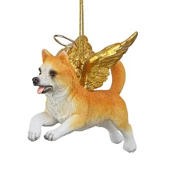 Honor Your Pet: Welsh Corgi Holiday Dog Angel Ornament