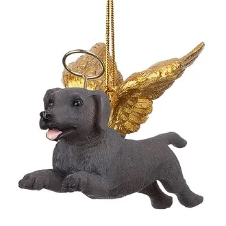 Honor Your Pet: Weimaraner Holiday Dog Angel Ornament