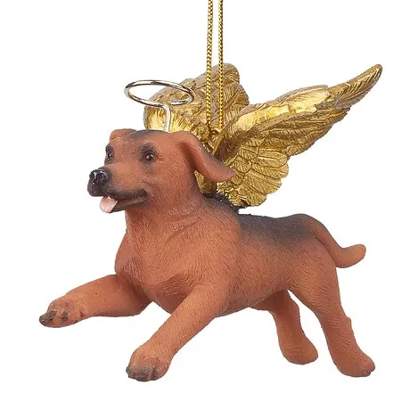 Honor Your Pet: Dachshund Holiday Dog Angel Ornament