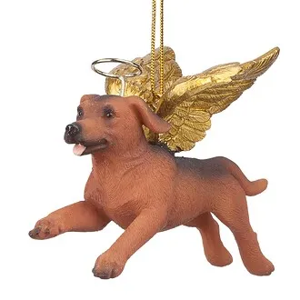 Honor Your Pet: Dachshund Holiday Dog Angel Ornament