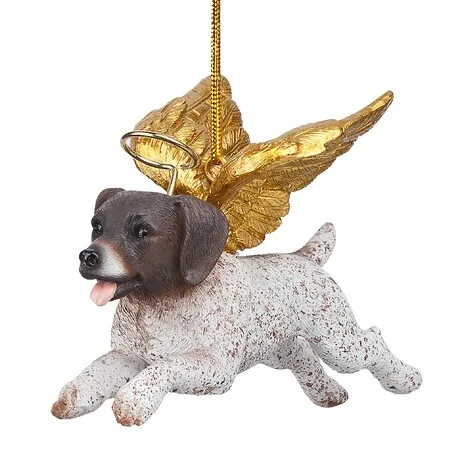 Honor Your Pet: Pointer Holiday Dog Angel Ornament