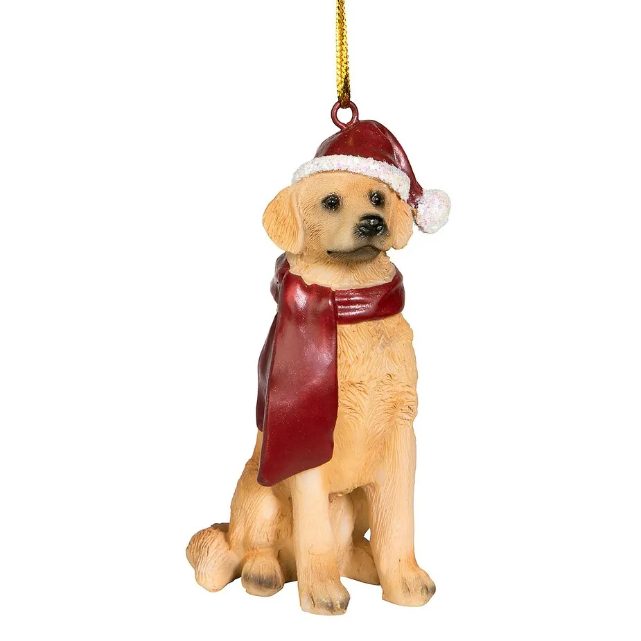 Golden Retriever Holiday Dog Ornament Pet Decoration