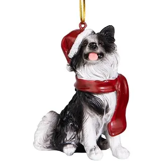 Border Collie Holiday Dog Ornament Pet Decoration