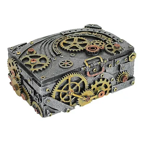 Steampunk Cog and Turbine Gearbox