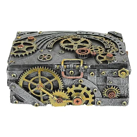 Steampunk Cog and Turbine Gearbox