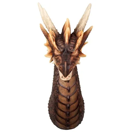 Ruthless Knavesmire Dragon Trophy Gothic Wall Sculpture