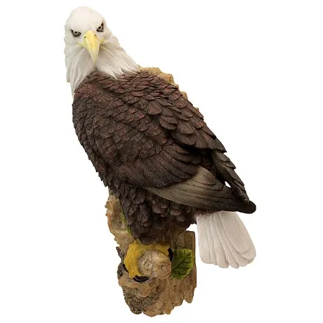 American Bald Eagle Bird of Prey Wall Sculpture
