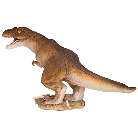 Scaled Jurassic T-Rex Raptor Dinosaur Statue