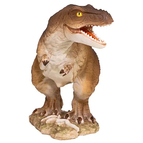 Scaled Jurassic T-Rex Raptor Dinosaur Statue