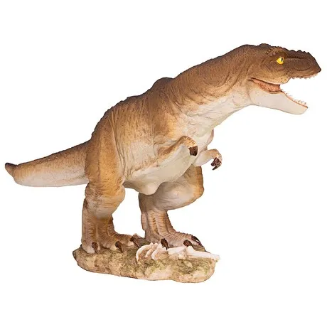 Scaled Jurassic T-Rex Raptor Dinosaur Statue