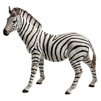 Zora the Zebra Garden Statue: Each