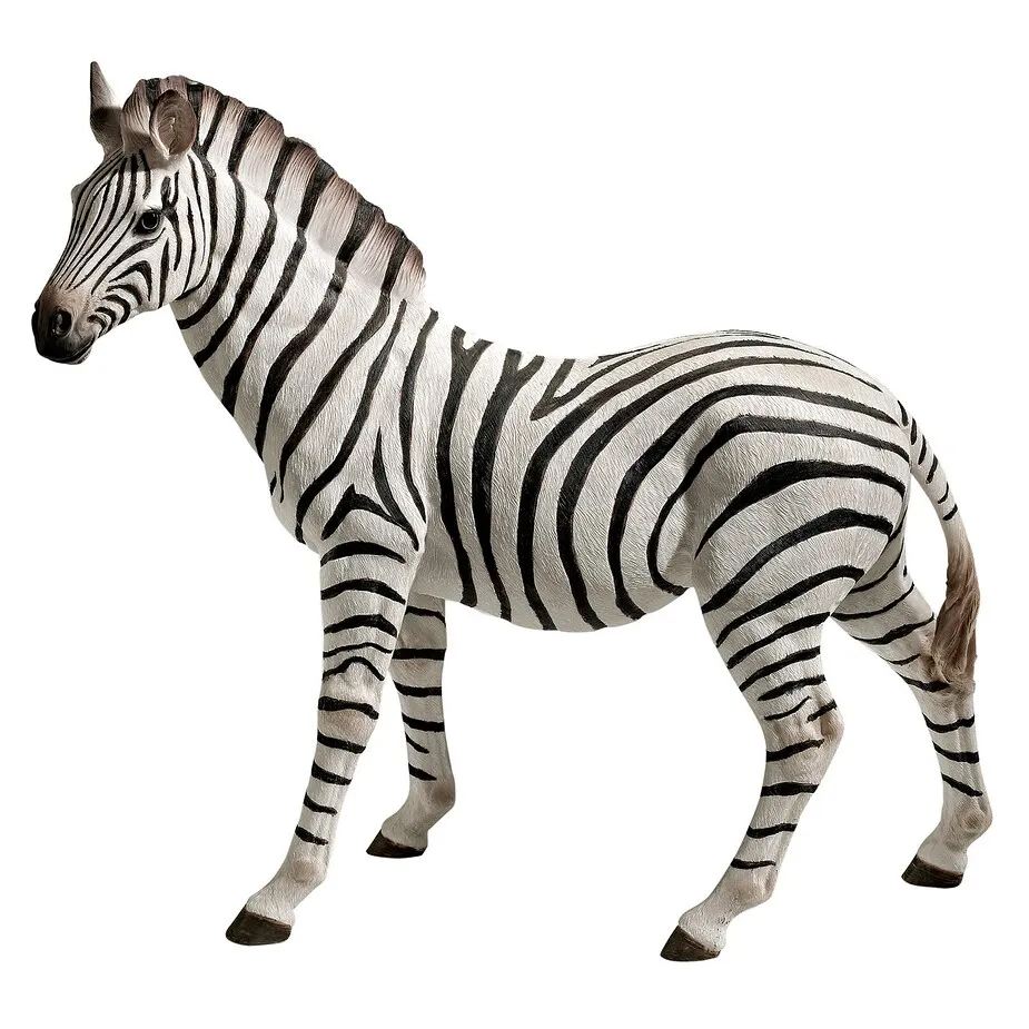Zora the Zebra Garden Statue: Each
