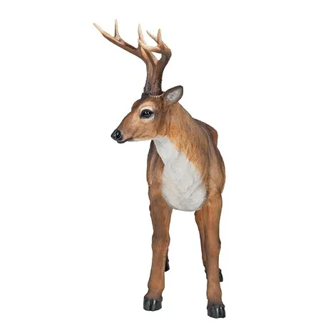 Big Rack Buck Deer Garden Statue