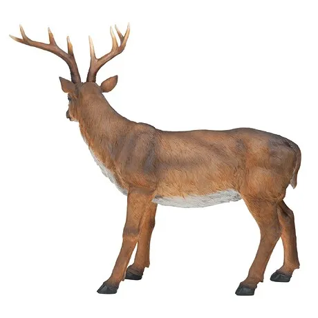 Big Rack Buck Deer Garden Statue