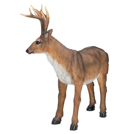 Big Rack Buck Deer Garden Statue
