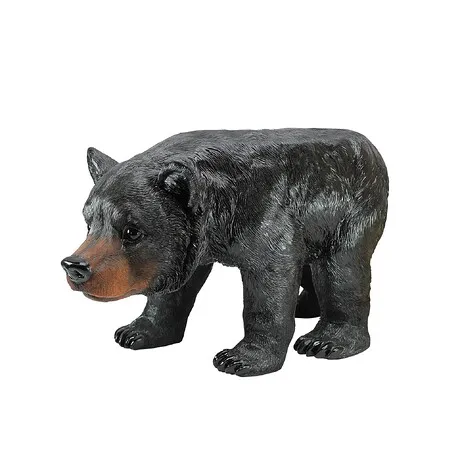 Black Bear Sculptural Stool Table