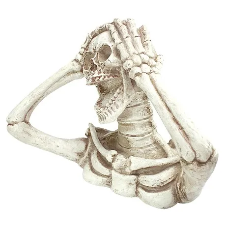 Shriek the Screaming Skeleton Statue: Large