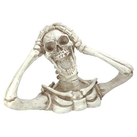 Shriek the Screaming Skeleton Statue: Large