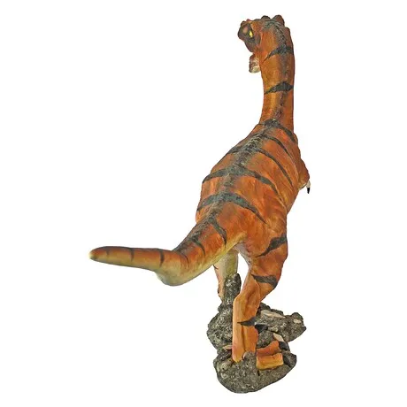 Velociraptor Scaled Dinosaur Statue