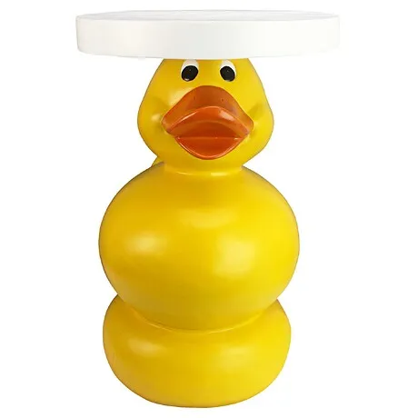 Wise Quack Rubber Duck Sculptural Side Table