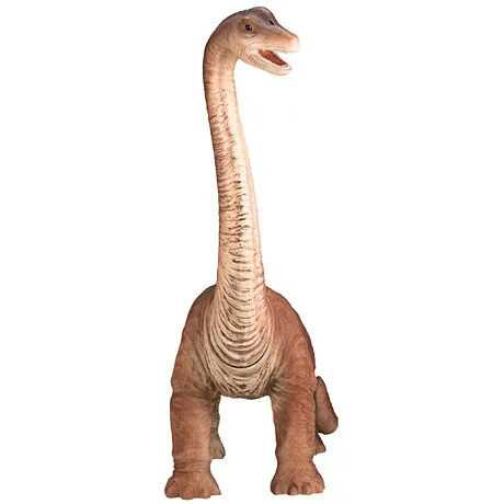 Scaled Jurassic Brachiosaurus Dinosaur Statue