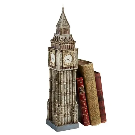 London's Big Ben English Landmark Clock Tower Statue